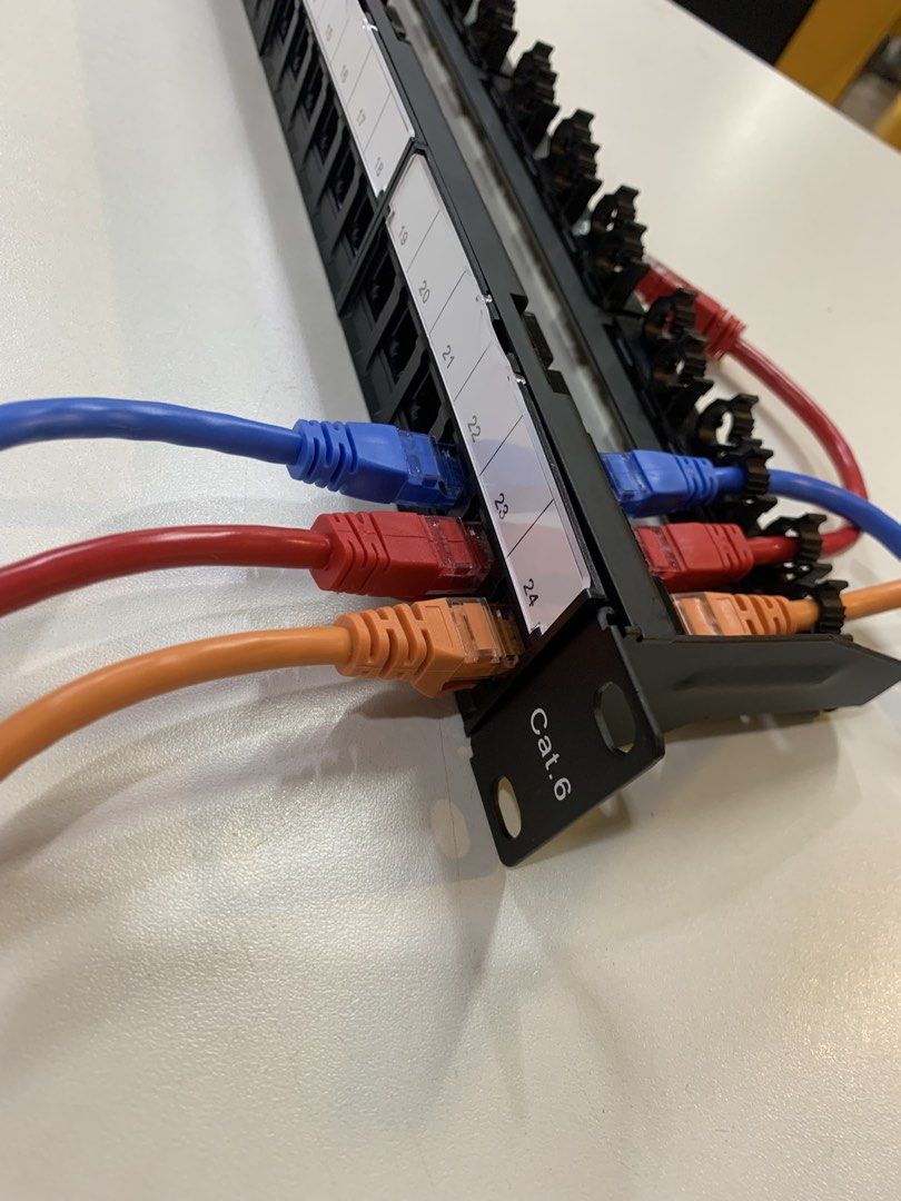 Patch Panel Cat6 24Port Inline | Coupler Type Rackmount (Category: Office & Business Technology) located in Manila. Submitted by happycloud_a8c484 (Listing ID 1461220420, Image 2). Description: Patch Panel Cat6 24Port Inline | Coupler Type Rackmount .