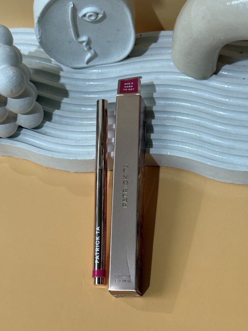 Patrick Ta Precision Lip Crayon in She’s Hard to Get (Category: Makeup) located in Taytay. Submitted by betterthanbare (Listing ID 1461189219, Image 1). Description: .
