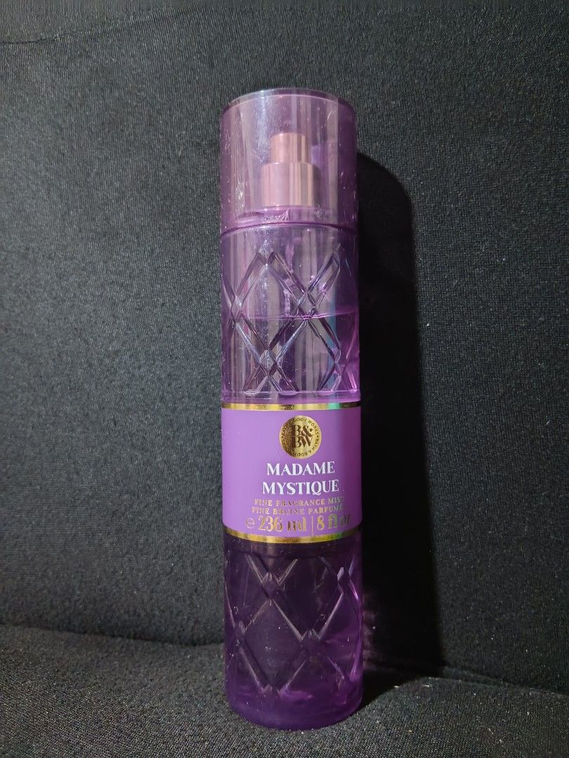 Perfume (Category: Fragrance & Deodorants) located in San Pablo. Submitted by rhei.izamaki (Listing ID 1461258771, Image 3). Description: Bath & Body Works Fine Fragrance Mists (236 ml) Selling as a set or individually! Decluttering my collection ✨ take all for 1200 only Items & Usage Details: 💚 Guilty As Fig – Tested only (99% full, just sprayed to test scent) ❤️ You’re Cheeky – Tested only (99% full, just sprayed to test scent) 💜 Madame Mysti