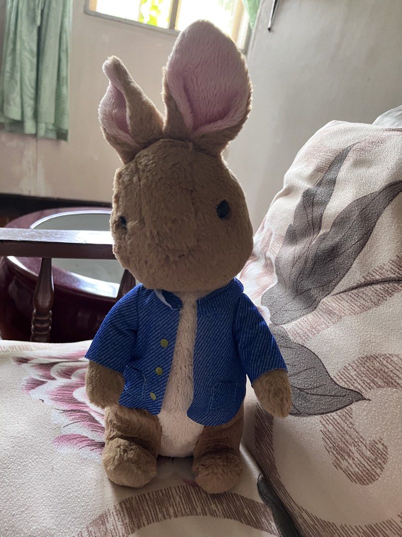 Peter the rabbit #6 (Category: Plushies & Soft Toys) located in Paranaque City. Submitted by bonsaiart (Listing ID 1461241378, Image 1). Description: Pre owned Good condition 350+sf No to cod/ cop/meetup No breaking of bundle or set Payment via gcash or Paymaya Shipping via j&t.