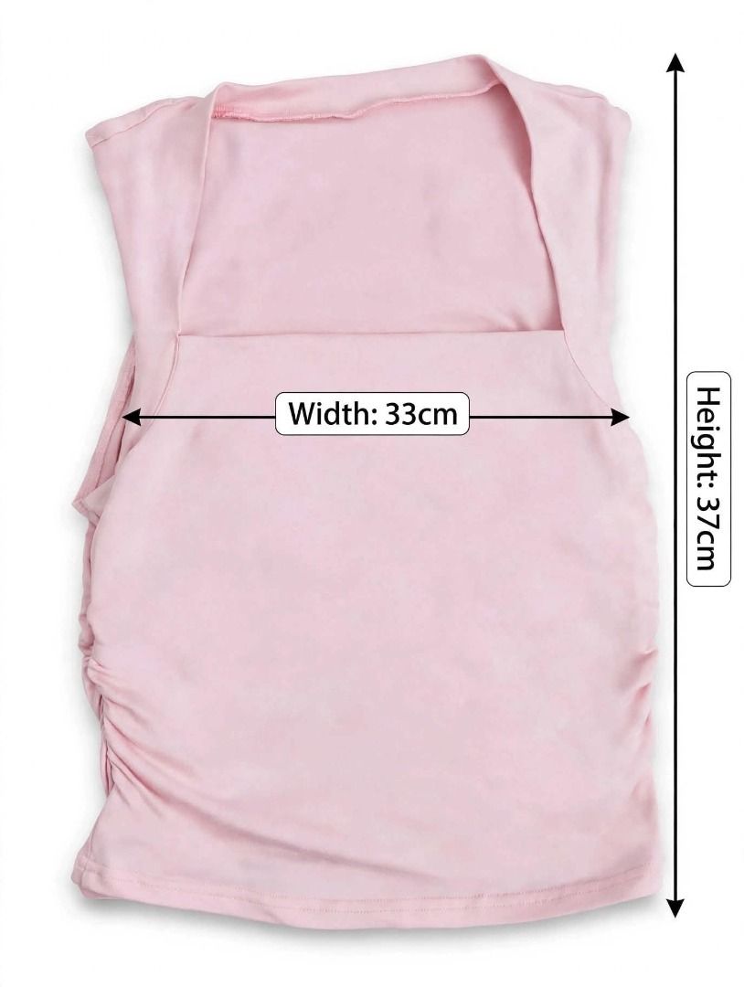 Pink Square Neck Tank Top#89 (Category: Sleeveless) located in Caloocan City. Submitted by outfitloop (Listing ID 1461195561, Image 3). Description: - Sleeveless design - Comfortable and casual - Great for layering or wearing on its own IMPORTANT: • 1st photo is an AI styling/model preview for reference on how the item may look when worn. • Please refer to the actual photos for the item’s true appearance and condition. • Color may slightly vary d