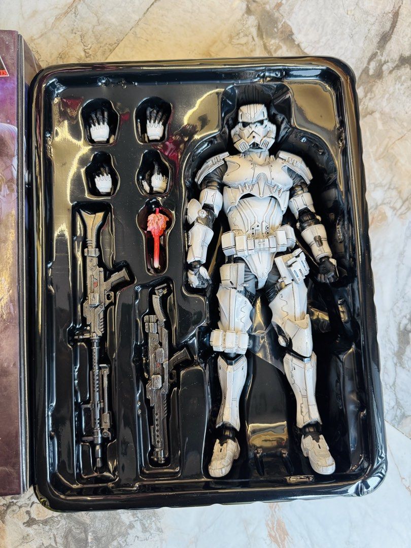 Play Art Kai Storm Trooper starwars (Category: Figurines & Statues) located in Paranaque City. Submitted by icko007 (Listing ID 1461164152, Image 2). Description: Play Arts Kai Storm trooper Bib complete ₱2.6k No rush Shipping / Dibs now Paynow Location Paranaque Payment Gcash/Bpi Shipping Lalamove/Lbc (Lbc Via Sched) Buyers Risk / Fee ‼️Seller is not responsible for: lost, stolen, or damaged packages..