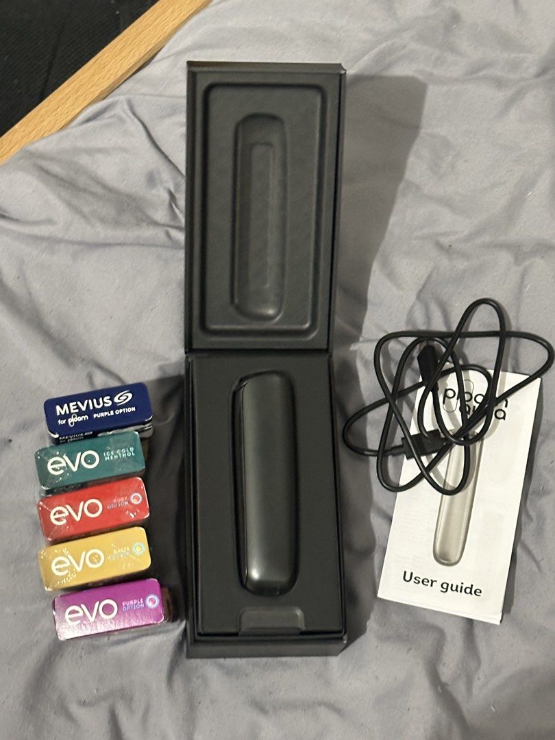 Ploom Aura Device (Category: Other Gadgets) located in Manila. Submitted by quiisoy (Listing ID 1461262329, Image 1). Description: ❗️Used once❗️ RFS: Does not suit my likings Full inclusions: - Device - USB-C cable - Unopened EVO sticks (Baize Option & Ruby Option) - Opened EVO and Mevius sticks (for testing purposes of the device) - User Guide - Cleaning stick Meetup: DLSU Taft Lalamove: SF handled by buyer.