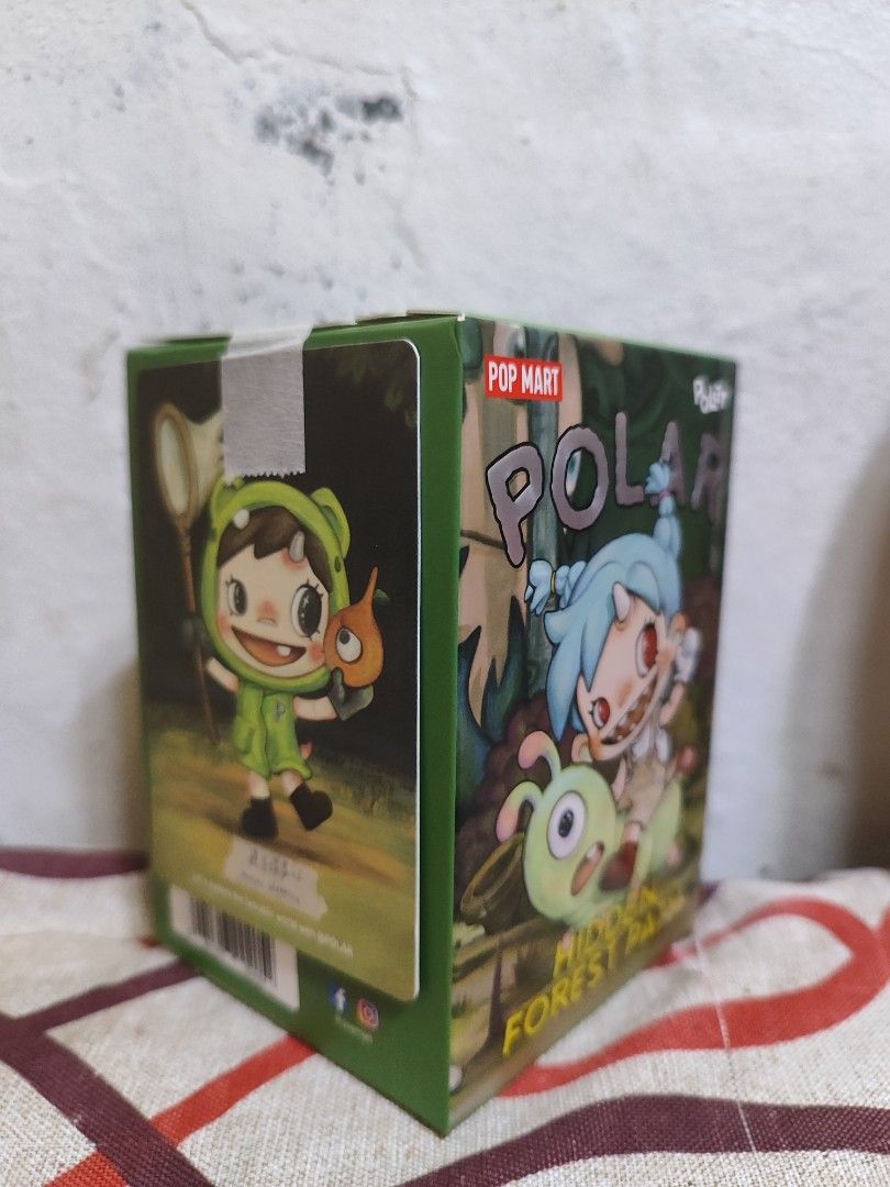 Polar hidden forest path gotcha wobbling (Category: Designer & Blind Box Toys) located in Quezon City. Submitted by hirayakarilagan (Listing ID 1461184713, Image 2). Description: Polar hidden forest path gotcha wobbling sealed foil opened bottom box.