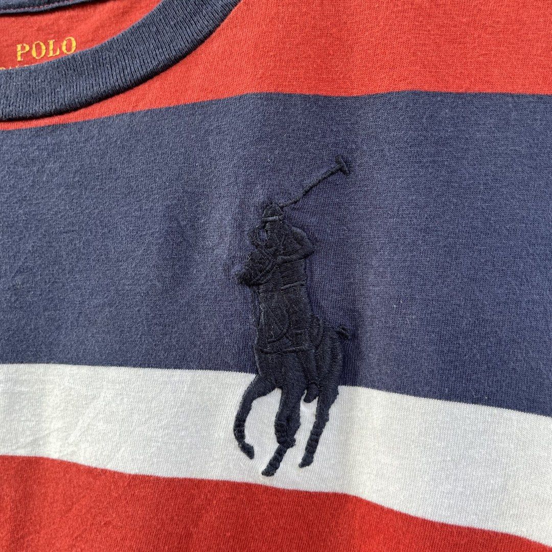 POLO RALPH LAUREN (Category: Tshirts & Polo Shirts ) located in Manila. Submitted by flippinn (Listing ID 1461262790, Image 3). Description: Medium 10-12 18W 24.5L Need wash Lalamove or J&t Express + Shipping fee.