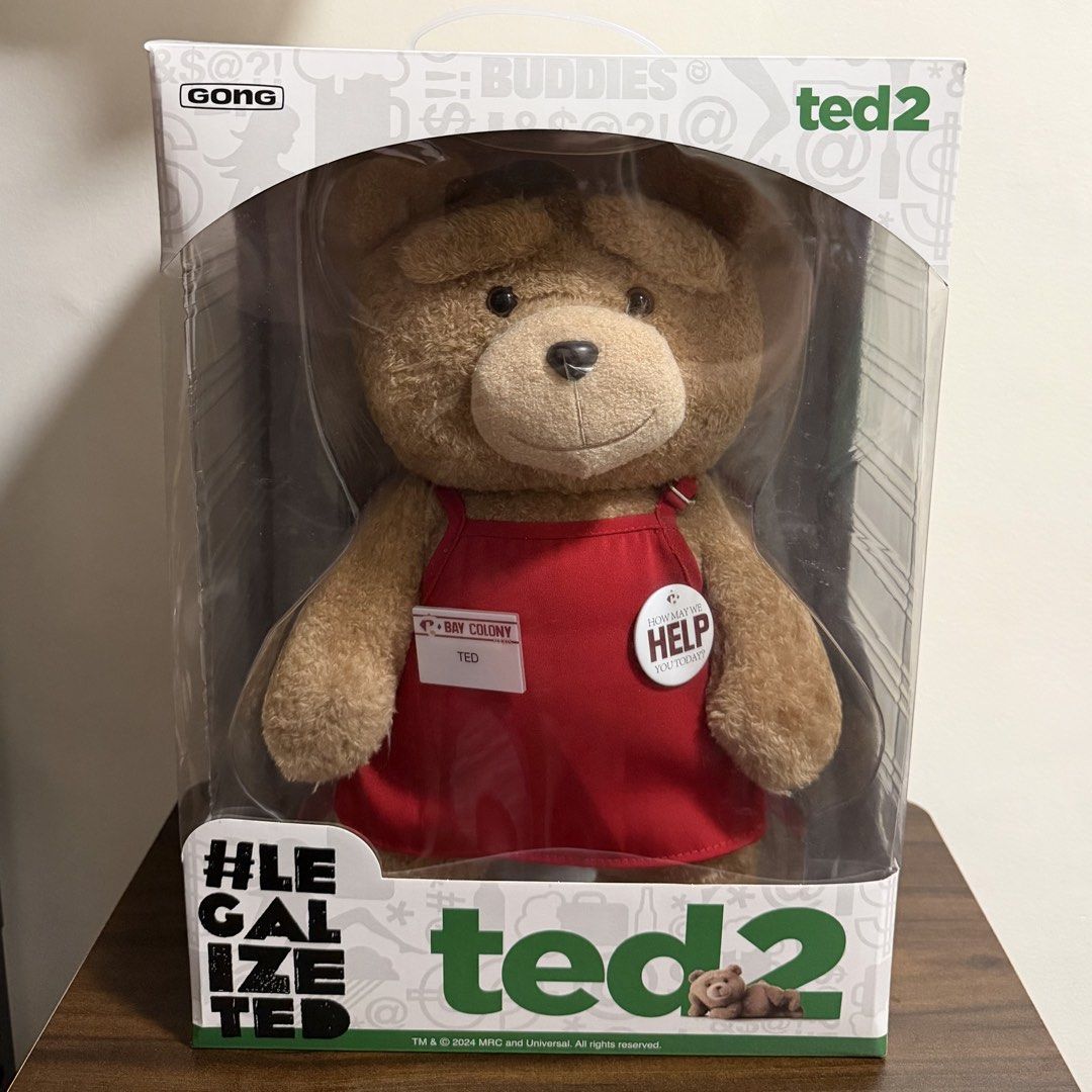 POP MART TED ACTION PLUSH (Category: Plushies & Soft Toys) located in Pavia. Submitted by juansapanataym (Listing ID 1461279055, Image 1). Description: Sealed Free SF 💯 📍Iloilo 📦J&T 💵GCash/Bank.