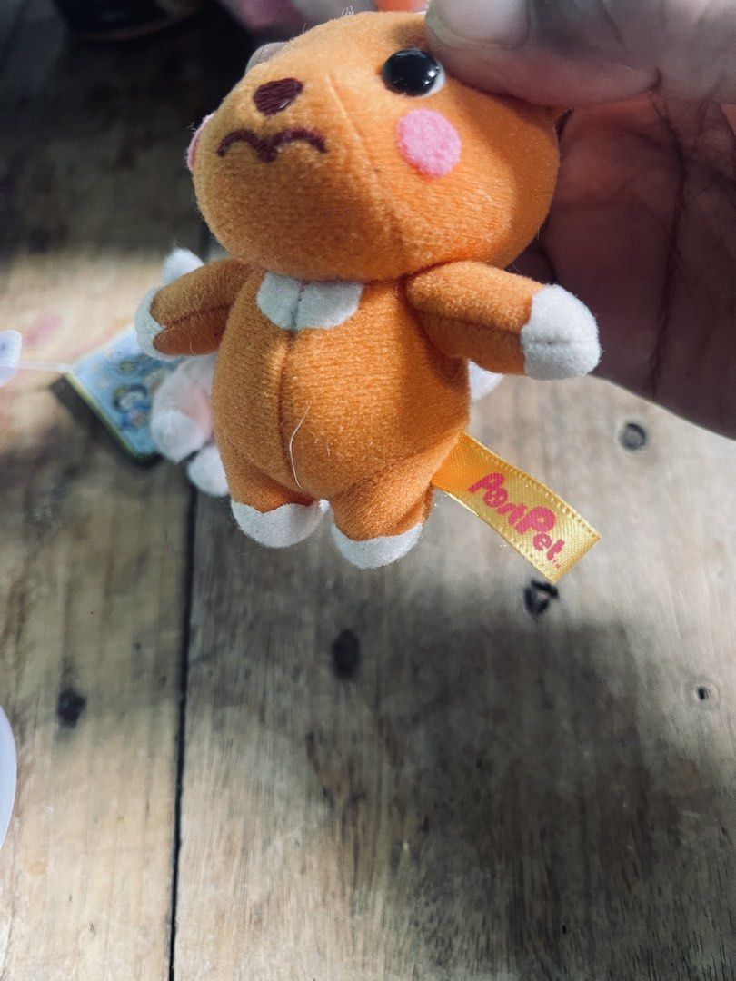 Postpet Plushies - Pink & Orange Bears (Category: Plushies & Soft Toys) located in Muntinlupa City. Submitted by joanofarc1013 (Listing ID 1461125418, Image 2). Description: - Adorable PonPet plush toys - Available in pink and orange - Features big eyes and little paws - Resembles cute little bears - Ideal for collectors or as a gift.