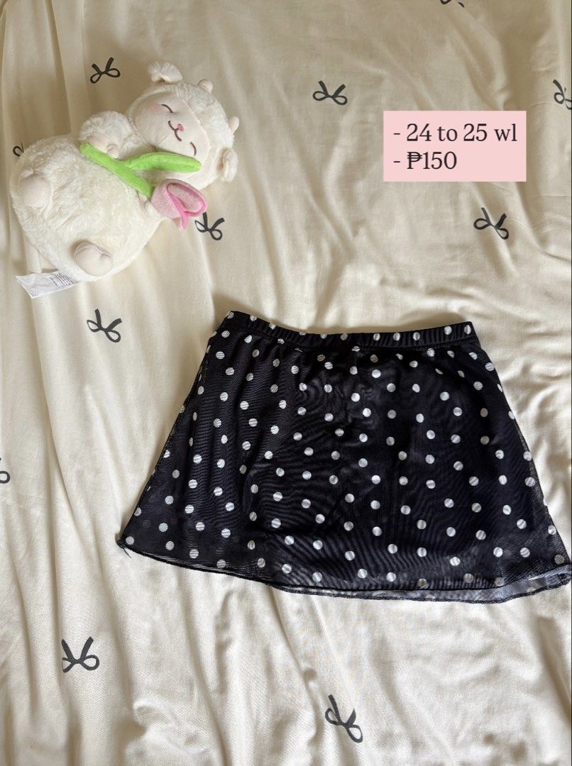 Preloved skirts (Category: Skirts) located in Manila. Submitted by helpmedeclutterpls777 (Listing ID 1461210274, Image 1). Description: Hi girlies! Help me declutter my closet – good quality, preloved skirts. Some barely worn, all in good condition. ★ Buy individually at the price shown OR ★ Take all for ₱ 300 only!! Just PM me the photo/s of the item/s you want, and I’ll get back to you ASAP. Thank you besties! ‎ . ݁⋆ ۶ৎ ݁˖ . ݁.