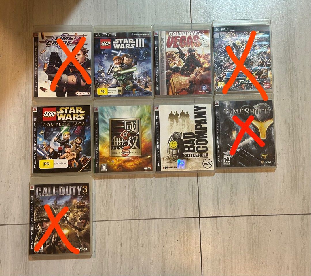 PS3 games （分類：PlayStation）位於 Hong Kong。 由 hei_gor_gor 提交（商品編號 1461032635，圖片 2）。簡介： $40/隻 宋皇臺/樂富MTR 順豐到付。