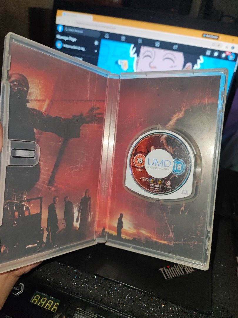 PSP UMD " 28 Days Later CIB " (Category: PlayStation) located in Manila. Submitted by pcltasenseigaming (Listing ID 1461296875, Image 2). Description: PSP UMD " 28 Days Later CIB " 📌 Price 1099 📌 Negotiable 📌 Details : Normal na sa 2nd hand cd na may scratch/scratches 📌 2nd Hand Tested Working 📌 Can Send Pictures/Video Of Item With Time & Date 📌 Compatibility is buyer's responsibility 📌 PLEASE RATE MY MARKETPLACE PROFILE AFTER TRANSACTION 