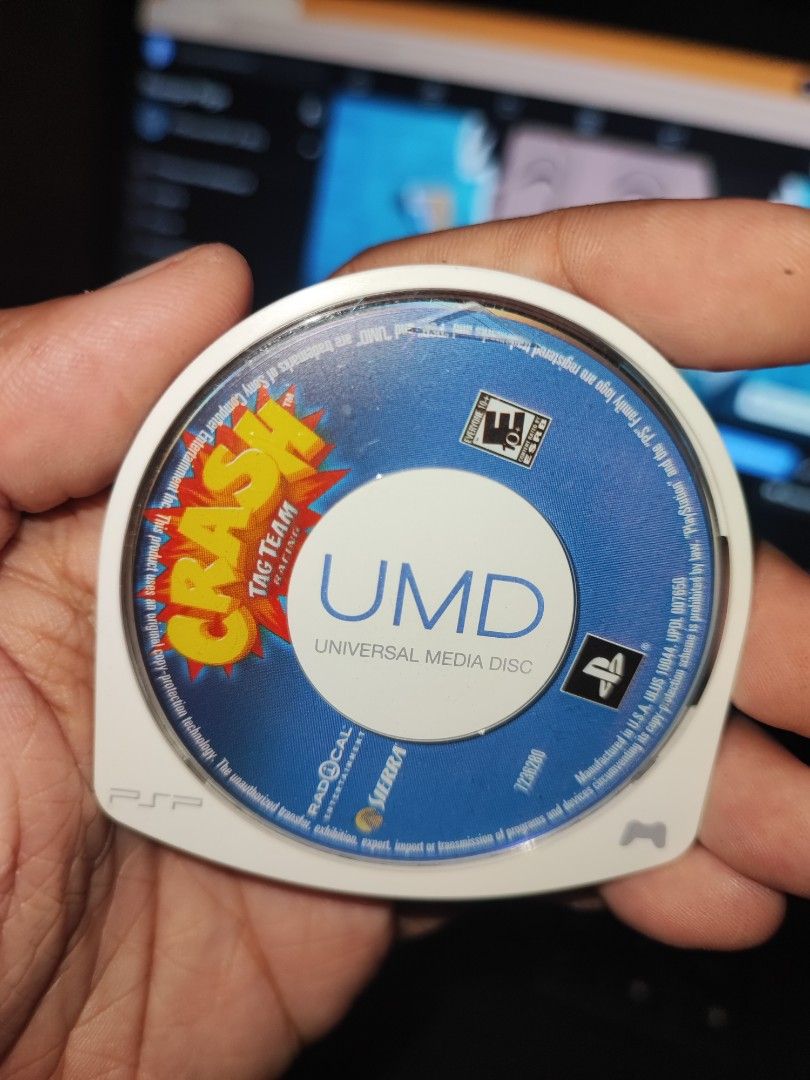 PSP UMD " Crash Tag Team Racing CIB " ULUS (Category: PlayStation) located in Manila. Submitted by pcltasenseigaming (Listing ID 1461295095, Image 3). Description: PSP UMD " Crash Tag Team Racing CIB " ULUS 📌 Price 999 📌 Negotiable 📌 Details : Normal na sa 2nd hand cd na may scratch/scratches 📌 2nd Hand Tested Working 📌 Can Send Pictures/Video Of Item With Time & Date 📌 Compatibility is buyer's responsibility 📌 PLEASE RATE MY MARKETPLACE P