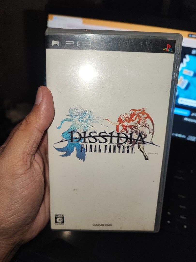 PSP UMD " Dissidia Final Fantasy CIB " ULJM (Category: PlayStation) located in Manila. Submitted by pcltasenseigaming (Listing ID 1461290578, Image 1). Description: PSP UMD " Dissidia Final Fantasy CIB " ULJM 📌 Price 669 📌 Negotiable 📌 Details : Normal na sa 2nd hand cd na may scratch/scratches 📌 2nd Hand Tested Working 📌 Can Send Pictures/Video Of Item With Time & Date 📌 Compatibility is buyer's responsibility 📌 PLEASE RATE MY MARKETPLACE