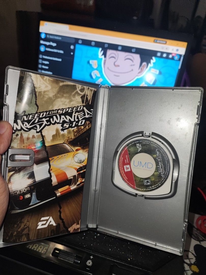 PSP UMD " NFS Most Wanted 5.1.0 CIB " ULUS (Category: PlayStation) located in Manila. Submitted by pcltasenseigaming (Listing ID 1461292032, Image 2). Description: PSP UMD " NFS Most Wanted 5.1.0 CIB " ULUS 📌 Price 799 📌 Negotiable 📌 Details : Normal na sa 2nd hand cd na may scratch/scratches Iba yung Case & Manual niya pero same most wanted 📌 2nd Hand Tested Working 📌 Can Send Pictures/Video Of Item With Time & Date 📌 Compatibility is buye