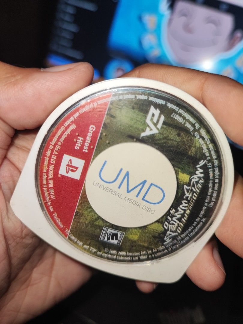 PSP UMD " NFS Most Wanted 5.1.0 CIB " ULUS (Category: PlayStation) located in Manila. Submitted by pcltasenseigaming (Listing ID 1461292032, Image 3). Description: PSP UMD " NFS Most Wanted 5.1.0 CIB " ULUS 📌 Price 799 📌 Negotiable 📌 Details : Normal na sa 2nd hand cd na may scratch/scratches Iba yung Case & Manual niya pero same most wanted 📌 2nd Hand Tested Working 📌 Can Send Pictures/Video Of Item With Time & Date 📌 Compatibility is buye