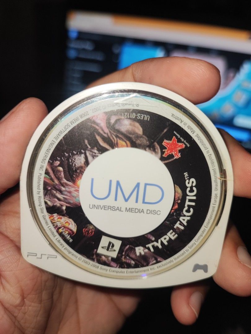 PSP UMD " R-Type Tactics Special Edition CIB " ULES (Category: PlayStation) located in Manila. Submitted by pcltasenseigaming (Listing ID 1461289713, Image 3). Description: PSP UMD " R-Type Tactics Special Edition CIB " ULES 📌 Price 1369 📌 Negotiable 📌 Details : Normal na sa 2nd hand cd na may scratch/scratches 📌 2nd Hand Tested Working 📌 Can Send Pictures/Video Of Item With Time & Date 📌 Compatibility is buyer's responsibility 📌 PLEASE RA