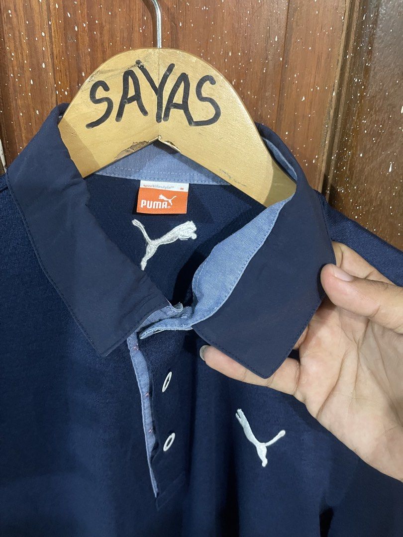 Puma (Category: Activewear) located in Butuan. Submitted by cgsayas20083001 (Listing ID 1461263800, Image 3). Description: Puma drycell poloshirt Size Medium Dimes 20x25.5 No issue Good for sport athletes.