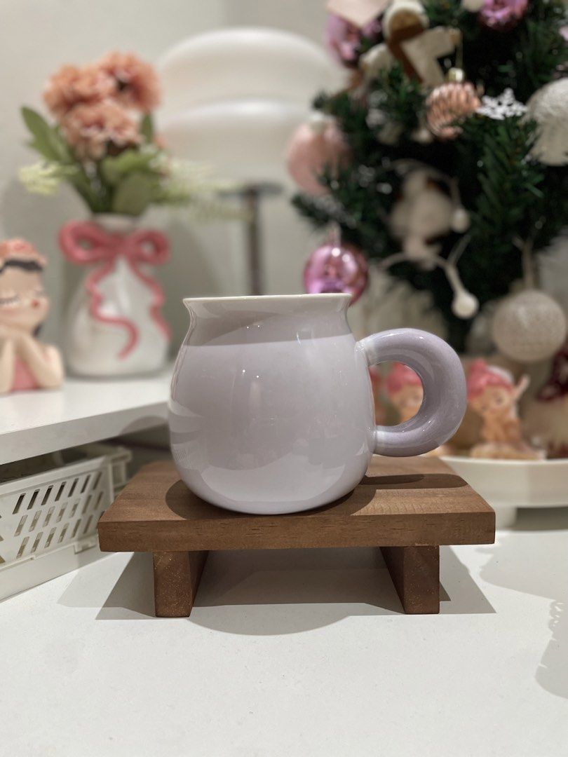 Purple Chunky Mug (Category: Coffee & Tea Tableware) located in Quezon City. Submitted by mugs.meowph (Listing ID 1461279313, Image 1). Description: .