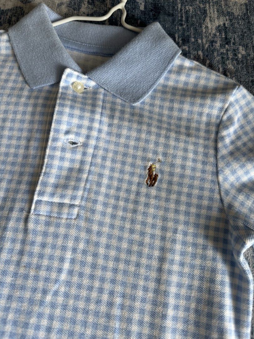 Ralph Lauren (Category: Babies & Kids Fashion) located in Shah Alam. Submitted by gerobokkecil1408 (Listing ID 1461136812, Image 2). Description: RL Colar Tee Like New Small Cut.