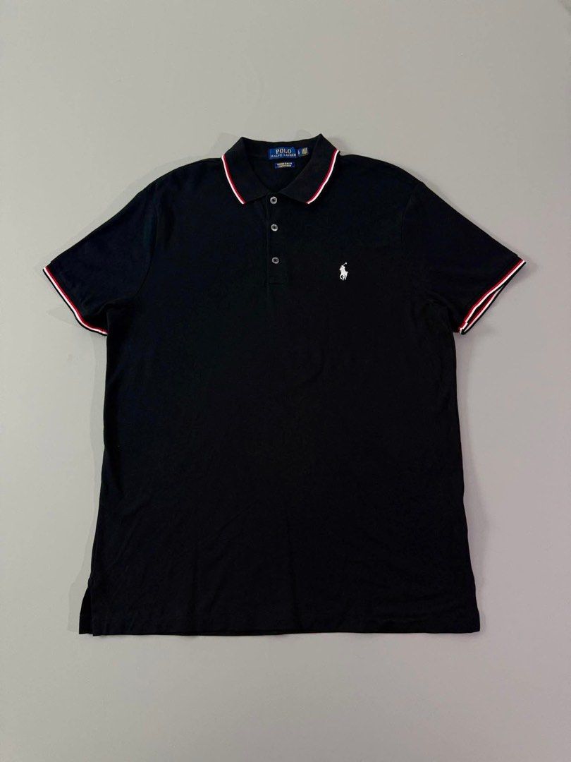 RALPH LAUREN (Category: Tshirts & Polo Shirts ) located in Guagua. Submitted by sweetboyy (Listing ID 1461173142, Image 1). Description: RALPH LAUREN EXCELLENT CONDITION / NO ISSUE SIZE LARGE ON TAG / DIMES L29 W23.
