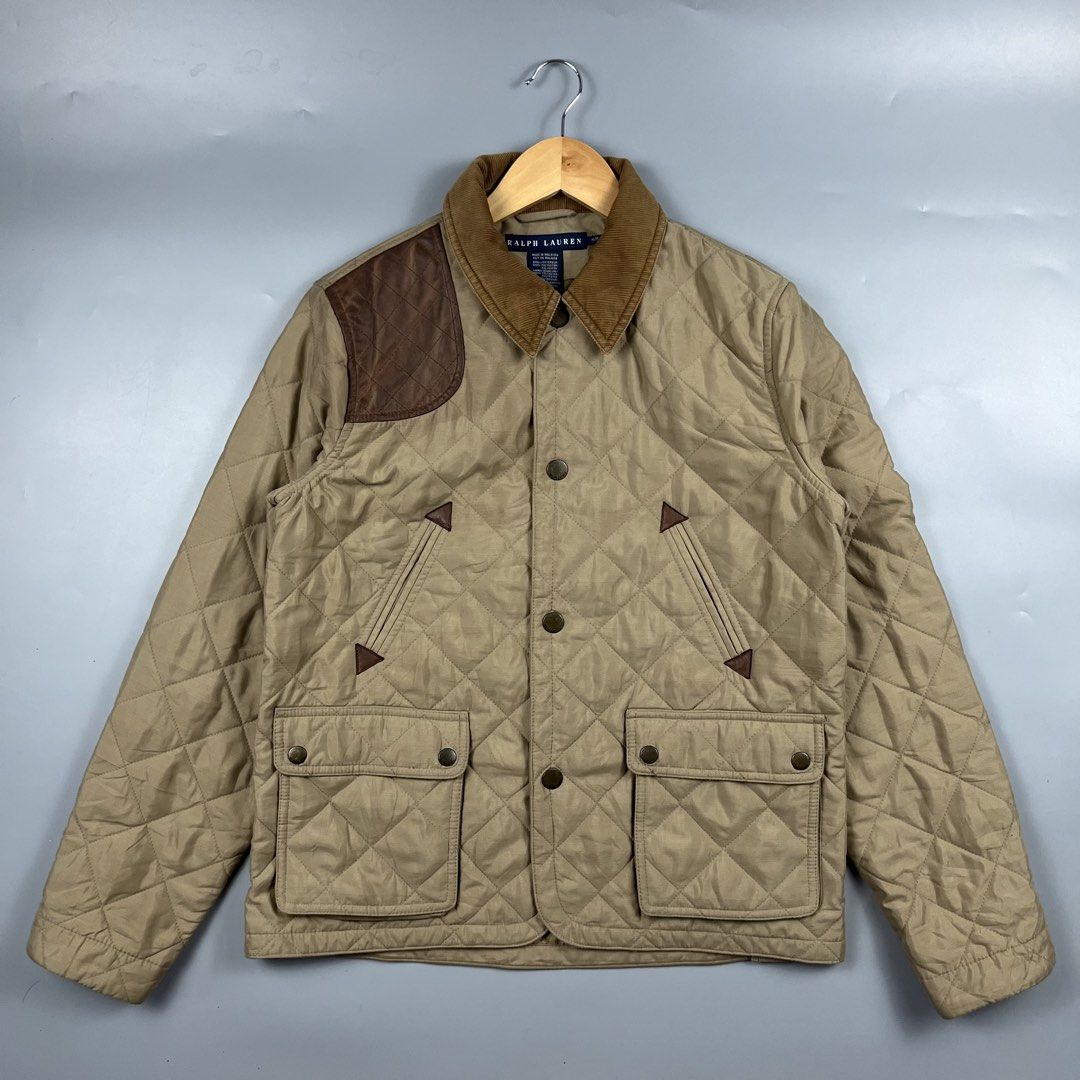 Ralph Lauren Quilted Jacket (Category: Activewear) located in Los Banos. Submitted by 4030.archives. (Listing ID 1461267595, Image 1). Description: Ralph Lauren Quilted Jacket 3000 Pesos Medium Length : 25 inches Width : 20 inches Good as new.