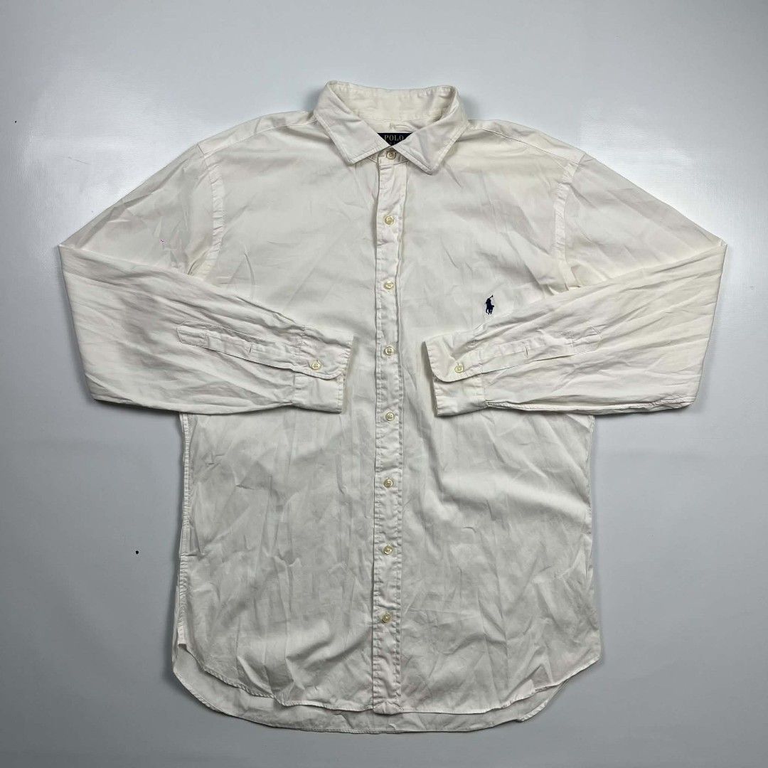 Ralph Lauren White Polo Longsleev (Category: Activewear) located in Lucena. Submitted by pureg0od (Listing ID 1461256410, Image 1). Description: Ralph Lauren White Polo Longsleev Size: 1XB Dims: 23Width 32Length 9/10 Color rate.