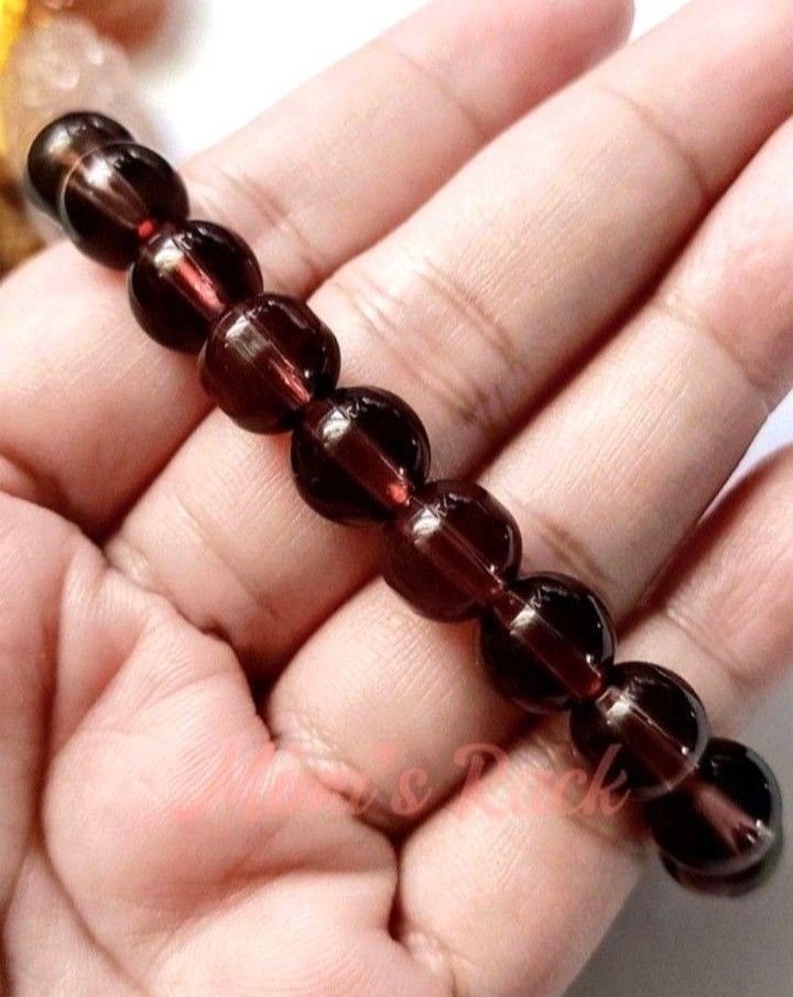RED LIULI QUARTZ BRACELET (Category: Bracelets) located in Taguig. Submitted by mimisrack (Listing ID 1461310103, Image 3). Description: ❤️Vibrant passion energy with luminous, eye-catching shine -Red Liuli Quartz symbolizes vitality, courage, and strong life-force energy -Encourages confidence, motivation, and bold action -Promotes emotional balance while boosting inner strength -Ideal gift for passion, empowerment, and positive energy 🧿 Bead s