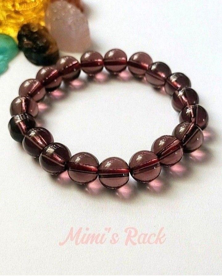 RED LIULI QUARTZ BRACELET (Category: Bracelets) located in Taguig. Submitted by mimisrack (Listing ID 1461310103, Image 2). Description: ❤️Vibrant passion energy with luminous, eye-catching shine -Red Liuli Quartz symbolizes vitality, courage, and strong life-force energy -Encourages confidence, motivation, and bold action -Promotes emotional balance while boosting inner strength -Ideal gift for passion, empowerment, and positive energy 🧿 Bead s