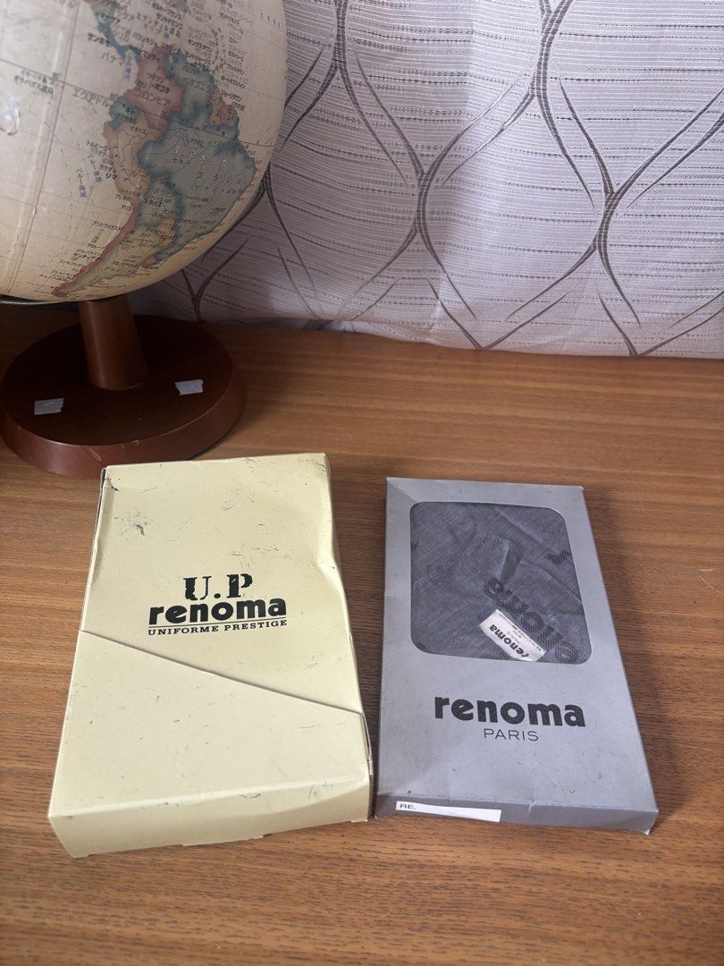 Renoma Towel & Handkerchief (Category: Towels, Napkins & Holders) located in Calamba. Submitted by alnsurplus.028 (Listing ID 1461145167, Image 1). Description: Towel and Handkerchief Brandnew with box Take all 250 We ship nationwide Loc: Calamba, Laguna.