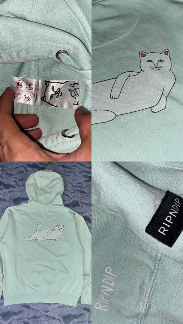 Ripndip hoodie (Category: Coats, Jackets and Outerwear) located in Quezon City. Submitted by thriftshop_treasure (Listing ID 1461248490, Image 2). Description: 25x30.
