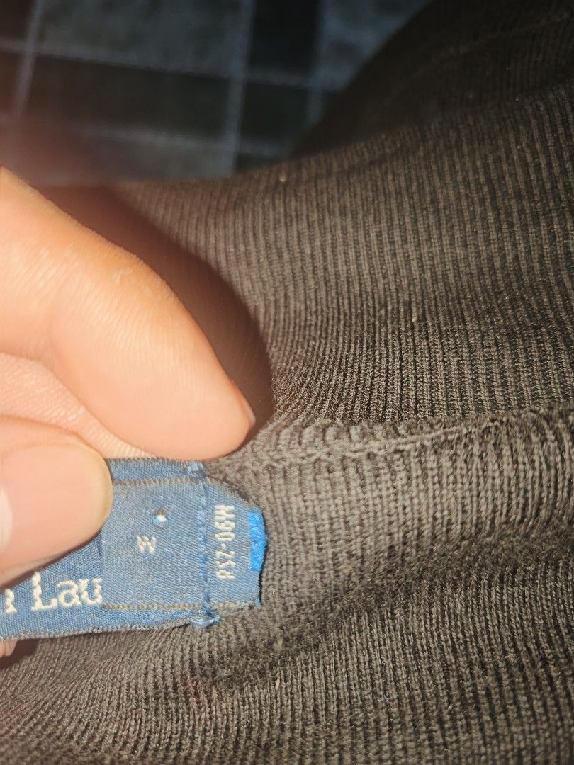 RL FULL ZIP KNITTED JACKET (Category: Luxury Apparel) located in Rosario. Submitted by .jcbrzy (Listing ID 1461226875, Image 3). Description: GOOD CONDI, CR 9/10..