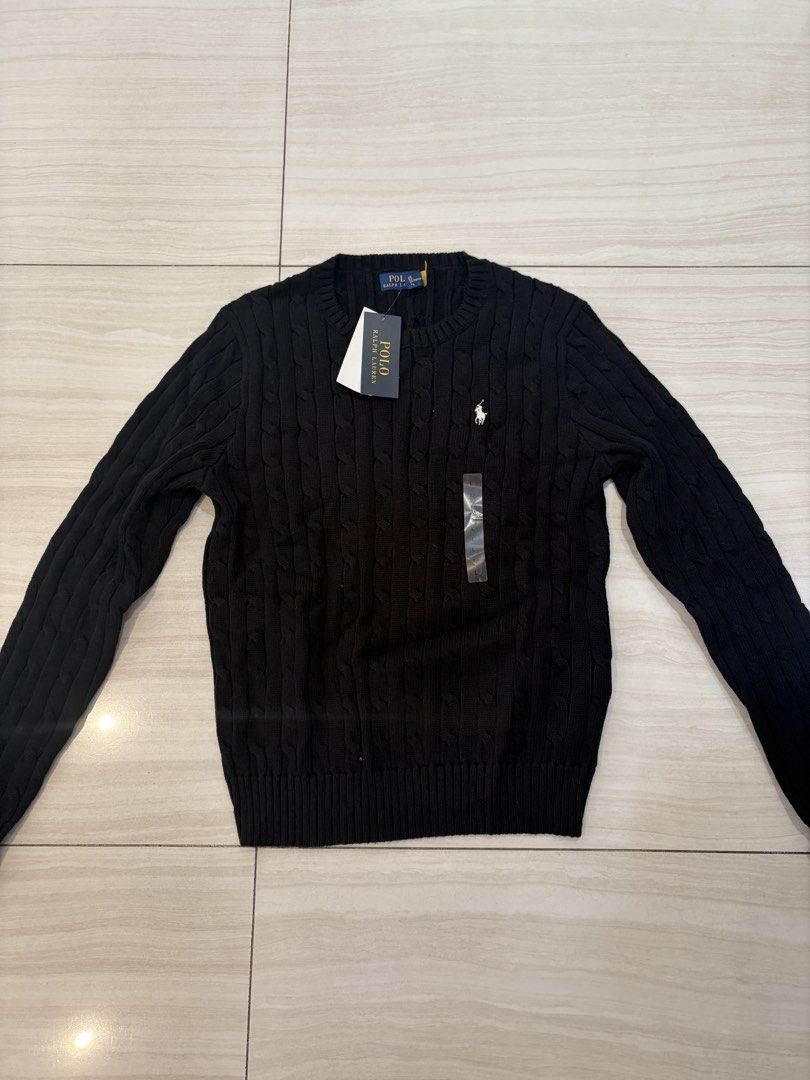 RL long sleeves knitted top (Category: Others Tops) located in Quezon City. Submitted by chic_styleph (Listing ID 1461299921, Image 1). Description: Brand new Long sleeves black.
