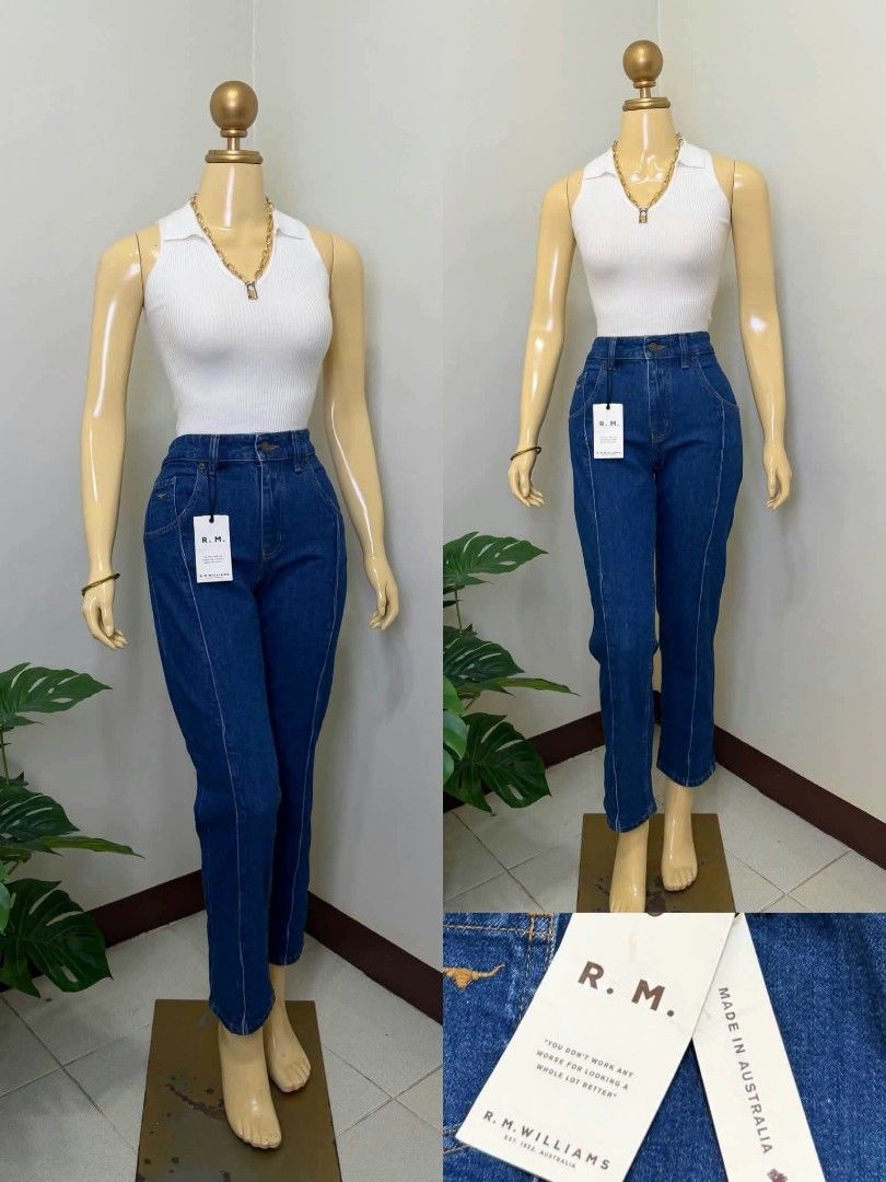 R.M Williams (Category: Jeans) located in Valenzuela. Submitted by rarerompercollector (Listing ID 1461243476, Image 1). Description: WAISTLINE -32.