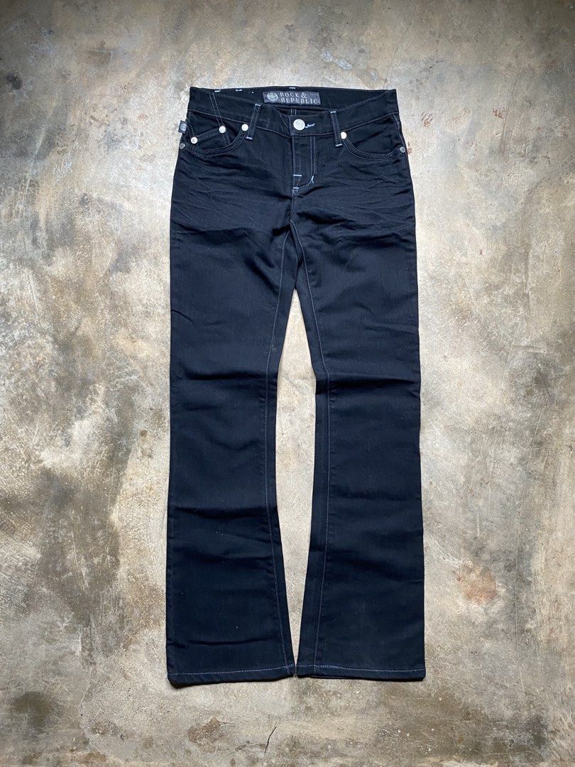 Rock Revival (Category: Jeans) located in Bolinao. Submitted by siji_thrifts (Listing ID 1461219189, Image 1). Description: FLARED ROCK REVIVAL JEANS.