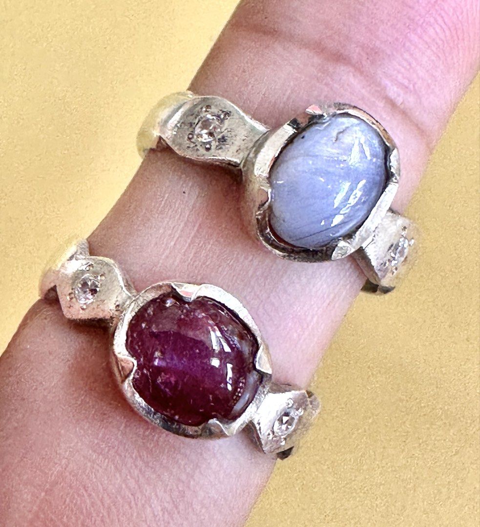 Ruby /Sapphire Silver ring (Category: Rings) located in Singapore. Submitted by ynot (Listing ID 1461203889, Image 2). Description: Per item cost .