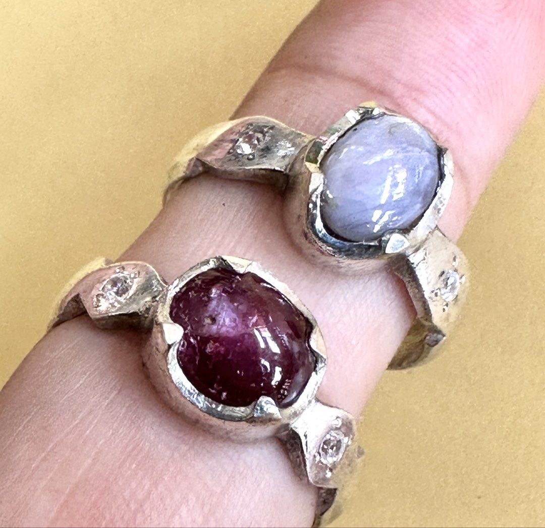Ruby /Sapphire Silver ring (Category: Rings) located in Singapore. Submitted by ynot (Listing ID 1461203889, Image 1). Description: Per item cost .
