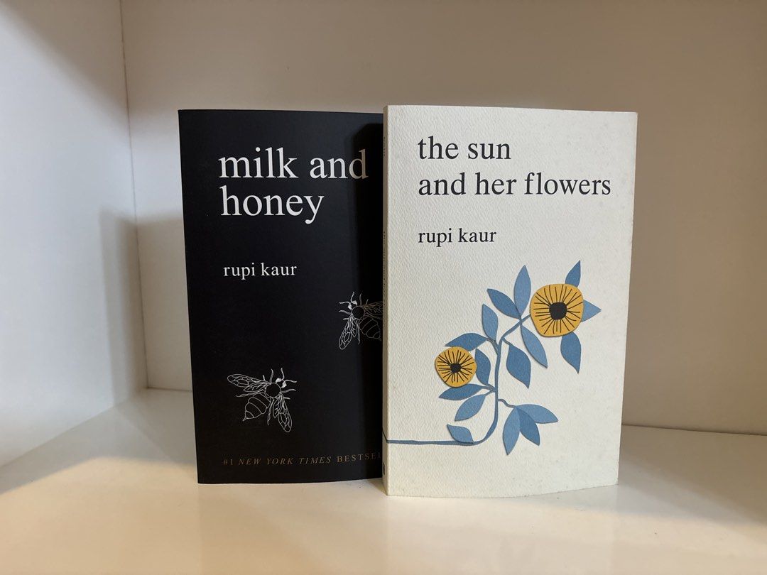 RUPI KAUR Poetry Book Set (Category: Storybooks) located in Santo Tomas. Submitted by gia.closet (Listing ID 1461206574, Image 1). Description: 📖 Pre-loved and have signs of use (please manage expectations) Milk & Honey | The Sun and Her Flowers 📍Loc: Sto. Tomas, Batangas 🚚 Courier: LBC 📱 MOP: Gcash / BDO ❔RFS: Trying to declutter and make space.