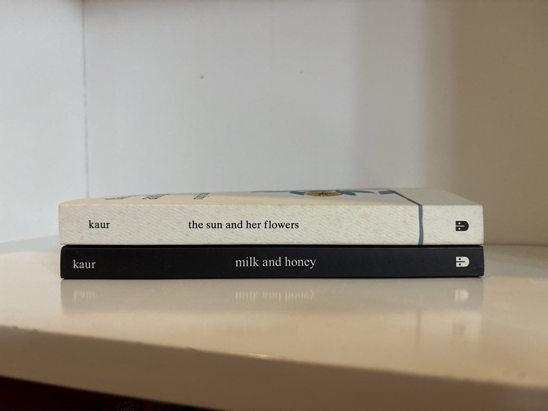 RUPI KAUR Poetry Book Set (Category: Storybooks) located in Santo Tomas. Submitted by gia.closet (Listing ID 1461206574, Image 2). Description: 📖 Pre-loved and have signs of use (please manage expectations) Milk & Honey | The Sun and Her Flowers 📍Loc: Sto. Tomas, Batangas 🚚 Courier: LBC 📱 MOP: Gcash / BDO ❔RFS: Trying to declutter and make space.