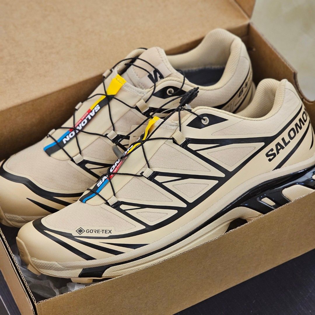Salomon XT6 Goretex Safari Black (Category: Sneakers) located in Tagaytay City. Submitted by unboxd.it (Listing ID 1461311581, Image 2). Description: ARCHIVE SALE 📦 Salomon XT6 Goretex Safari Black Sizes: 5 US M | 23 cm 7 US M | 25 cm *replacement box 7.5 US M | 25.5 cm 8 US M | 26 cm - SOLD 10 US M | 28 cm - SOLD Complete with OG box and tags P14,500 ONLY — FIRM NO RESERVATIONS. FIRST TO PAY GETS IT. 💰.