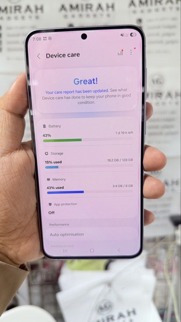 Samsung Galaxy A57 128 NTC (Category: Samsung) located in Pasig City. Submitted by amirahdb (Listing ID 1461242963, Image 2). Description: Samsung Galaxy A57 5G— PREOWNED ₱17,999 ONLY • 128GB Storage • 8GB RAM • Grey Color • Dual SIM • Openline — Any SIM • NTC Approved • Face Recognition ✓ • Fingerprint ✓ • Unli Check • Unli Reset • No Issue INCLUSIONS: Adapter + Cable and box (same serial) MODE OF PAYMENT: Cash — Preferred GCash Bank Transfer Cr