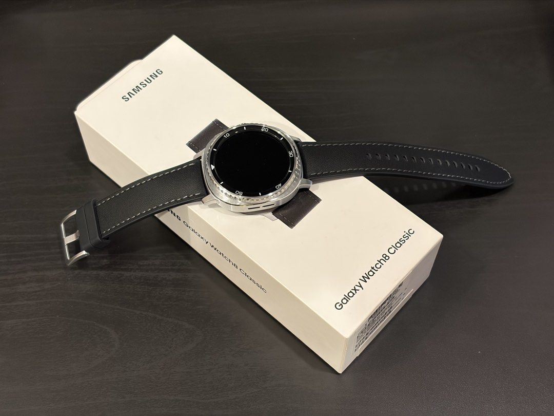 Samsung Galaxy Watch 8 Classic (Category: Wearables & Smart Watches) located in Paranaque City. Submitted by closetclearing_ (Listing ID 1461140539, Image 1). Description: Samsung Galaxy Watch 8 Classic Opened for checking but AW user Selling for 15k negotiable Meetup MOA Also available orig bnew watch bands for watch 8/9 for 1,500 only!.