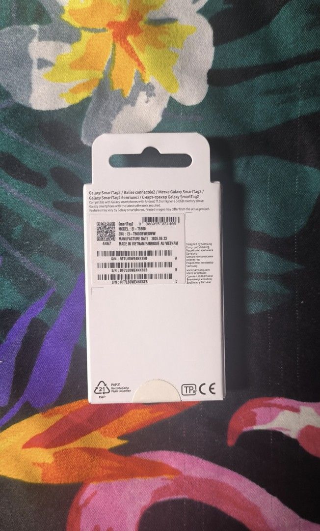 Samsung SmartTag 2 (Category: Other Accessories) located in Cavite. Submitted by jeff_jonas (Listing ID 1461163141, Image 2). Description: Samsung SmartTag 2 (1 Pack) Location: Maragondon, Cavite Brand new and never been opened MOP: GCASH MOD: Lalamove or Meet-up in Cavite.
