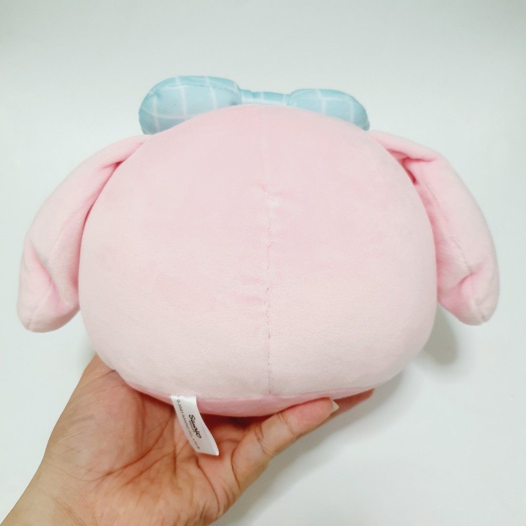 Sanrio My Melody Mochi Plush (Category: Plushies & Soft Toys) located in Taytay. Submitted by kyo.mono (Listing ID 1461262973, Image 3). Description: 💟Follow us on IG: kyo.mono for faster replies TikTok: kyo.mono_ for videos and review Brand new with papertag Auth from Japan Actual photo posted.