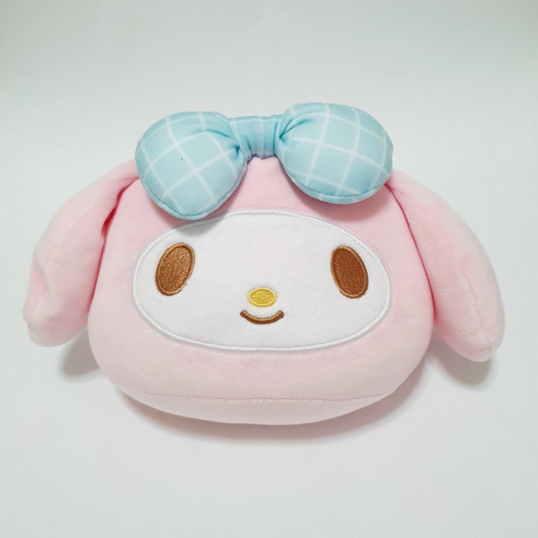Sanrio My Melody Mochi Plush (Category: Plushies & Soft Toys) located in Taytay. Submitted by kyo.mono (Listing ID 1461262973, Image 1). Description: 💟Follow us on IG: kyo.mono for faster replies TikTok: kyo.mono_ for videos and review Brand new with papertag Auth from Japan Actual photo posted.