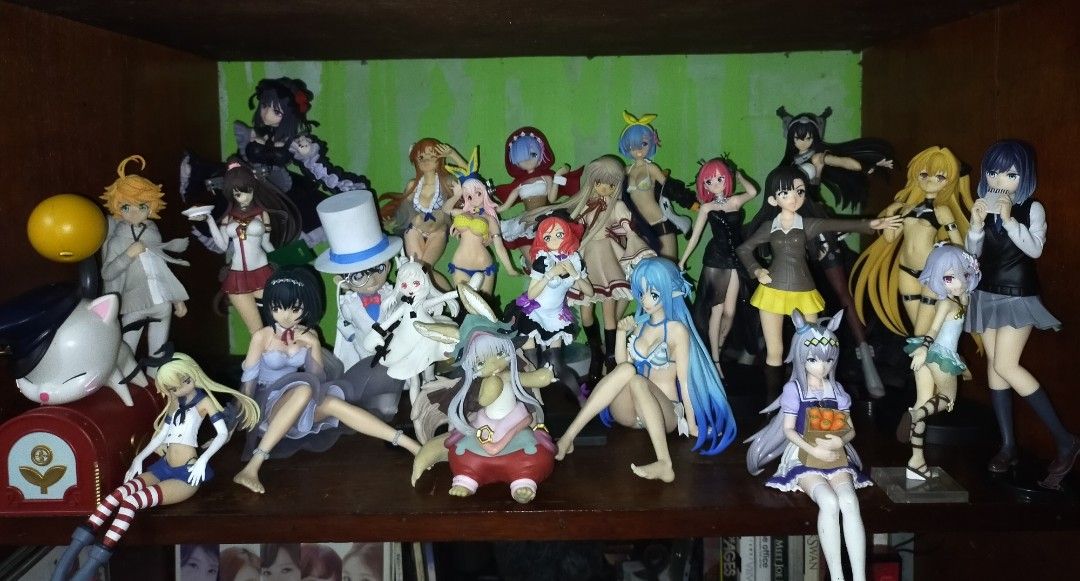 SEXY ANIME (Category: Figurines & Statues) located in Manila. Submitted by elilee_80 (Listing ID 1461251552, Image 1). Description: FOR SALE Assorted ANIME FIGURES (Loose) Without BASE (Modified Base) AUTHENTIC Imported from japan GOOD CONDITION AS-IS 8k php LAHAT!.