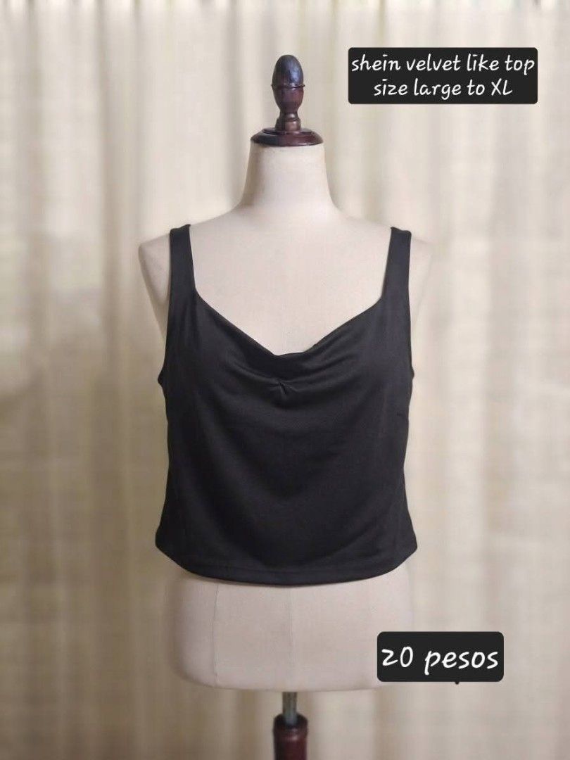 Shein sleeveless silk top (Category: Sleeveless) located in Makati City. Submitted by kathnkeyonlineshop (Listing ID 1461287771, Image 1). Description: Actual Pictures, Payment and Condition is stated in the photo Magabasa po ng maigi! Items can be Brandnew, unused or slighly used! Lahat ng description nasa photo na. Sa mga preloved ukay manage your expectations okay. Meetup or delivery are available DM TO MINE.
