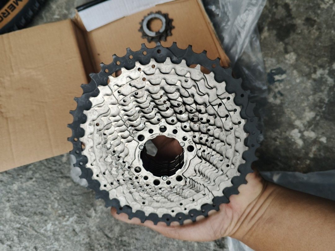 Shimano 11-Speed Bicycle Cassette (Category: Bicycles) located in Manila. Submitted by annecbau (Listing ID 1461218415, Image 3). Description: - 11-speed bicycle cassette - Great for upgrading your bike's gearing - Message me with any questions.