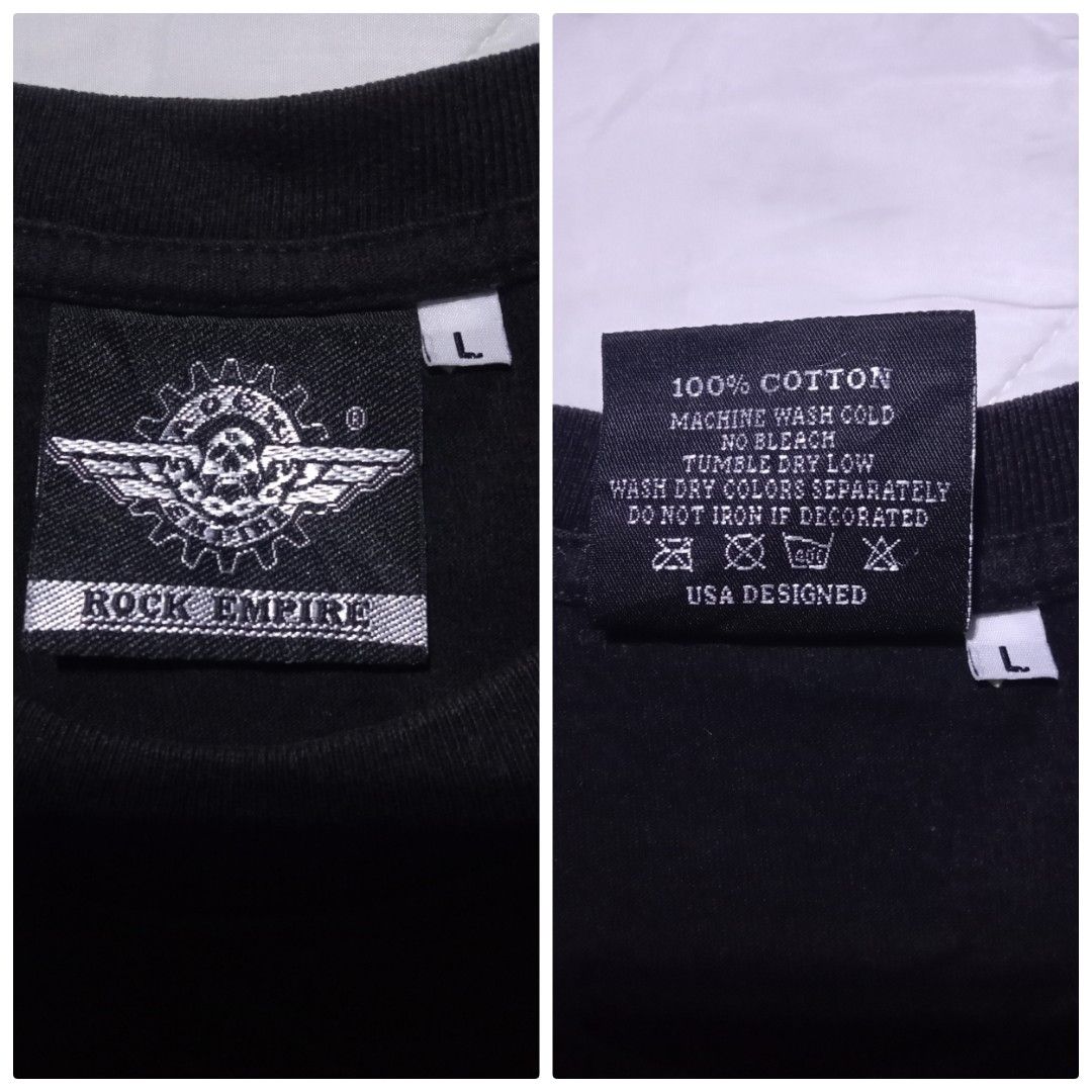 SKULL TEE Made in USA (Category: Tshirts & Polo Shirts ) located in San Rafael. Submitted by temyongthriftv2 (Listing ID 1461246546, Image 3). Description: Verygood condition 9/10 color rate Single stitch Back to back print Glow in the dark Large Dimes 22 x 28.