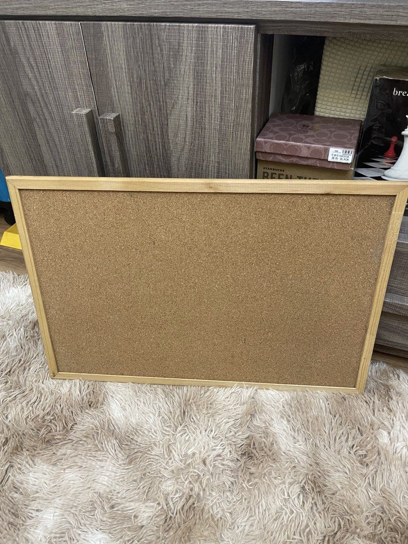 SMALL CORK BOARD (Category: Craft Supplies & Tools) located in Concepcion. Submitted by wowsinigangmix (Listing ID 1461266770, Image 1). Description: PINNABLE CORK BOARD COLOR BROWN SMALL USED FOR DISPLAY (NOT MUCH OF A PUSH PINS) MANAGE EXPECTATIONS.