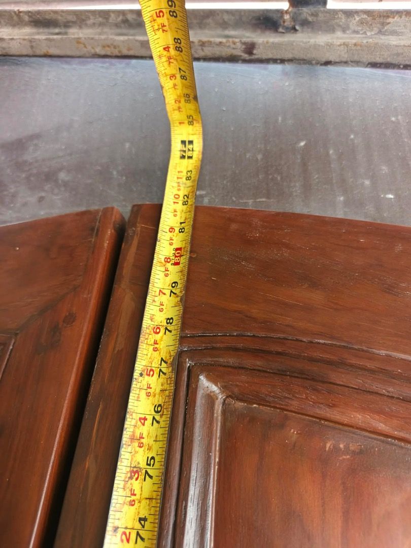 Solid narra century old paypay door (Category: Other Home Furniture) located in Caloocan City. Submitted by victoria52 (Listing ID 1461192469, Image 2). Description: Solid narra century old paypay door.