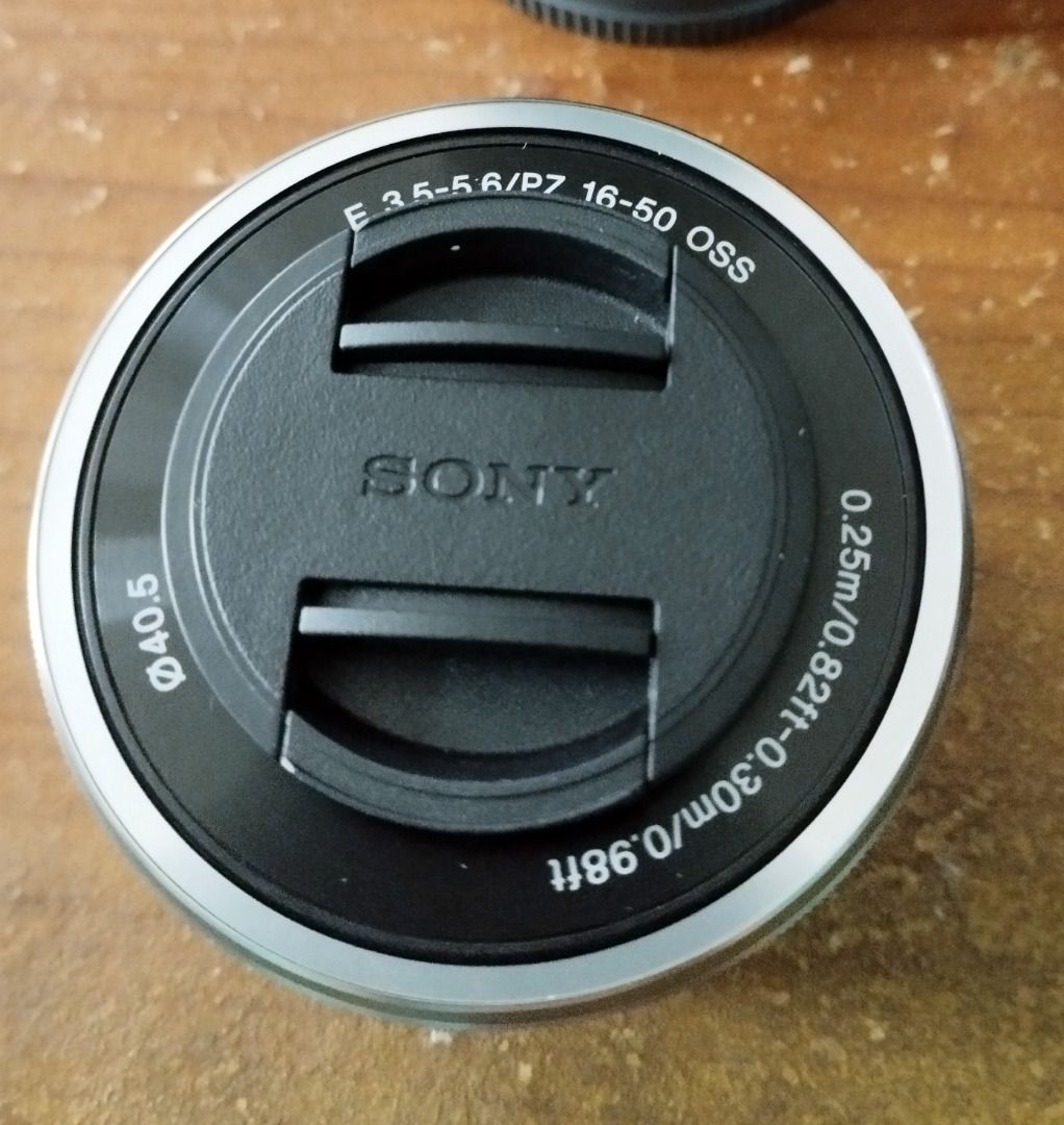 Sony E PZ 16-50mm OSS & E 55-210mm OSS Lenses (Category: Lens & Kits) located in Cebu City. Submitted by joe.joe9 (Listing ID 1461227363, Image 2). Description: - Two Sony E-mount lenses included: E PZ 16-50mm f/3.5-5.6 OSS and E 55-210mm f/4.5-6.3 OSS. - Both lenses come with their original caps. - Original boxes are also included for both lenses. - Ideal for versatile shooting with Sony Alpha cameras. - Opened only for testing.